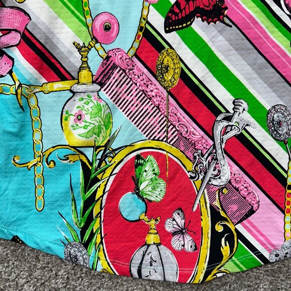 G Lifestyle Colorful Womens S Long Sleeve Pullover Top butterfly print - Picture 5 of 6